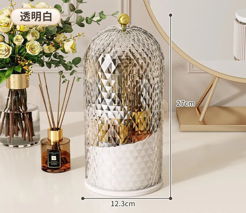 Boite de rangement cosmétique rotatif - Magazinett