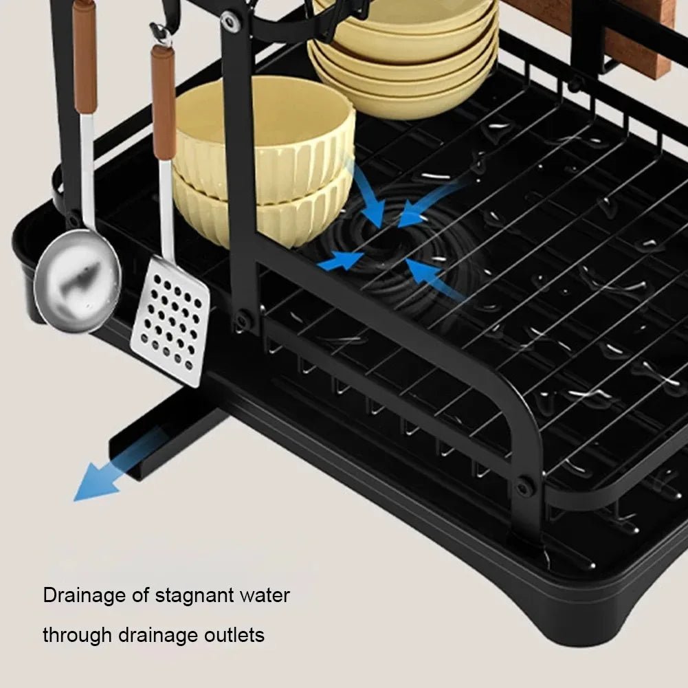 Easygo™Égouttoir Vaisselle Cuisine à 2 Niveaux - Magazinett