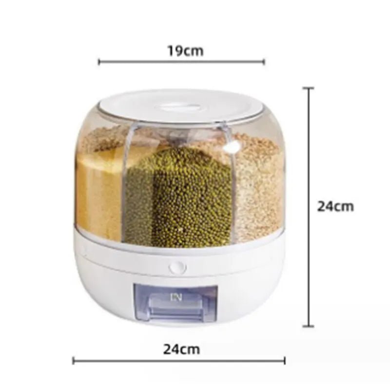 Distributeur d'aliments a 360° rotatif - Karima Baba