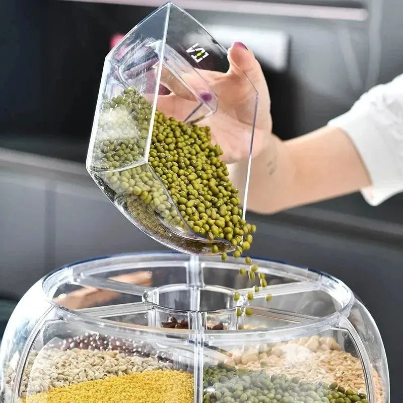 Distributeur d'aliments a 360° rotatif - Karima Baba