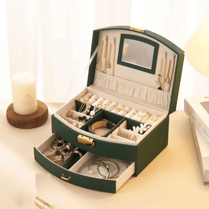 Boîte à Bijoux avec Miroir™ - Magazinett