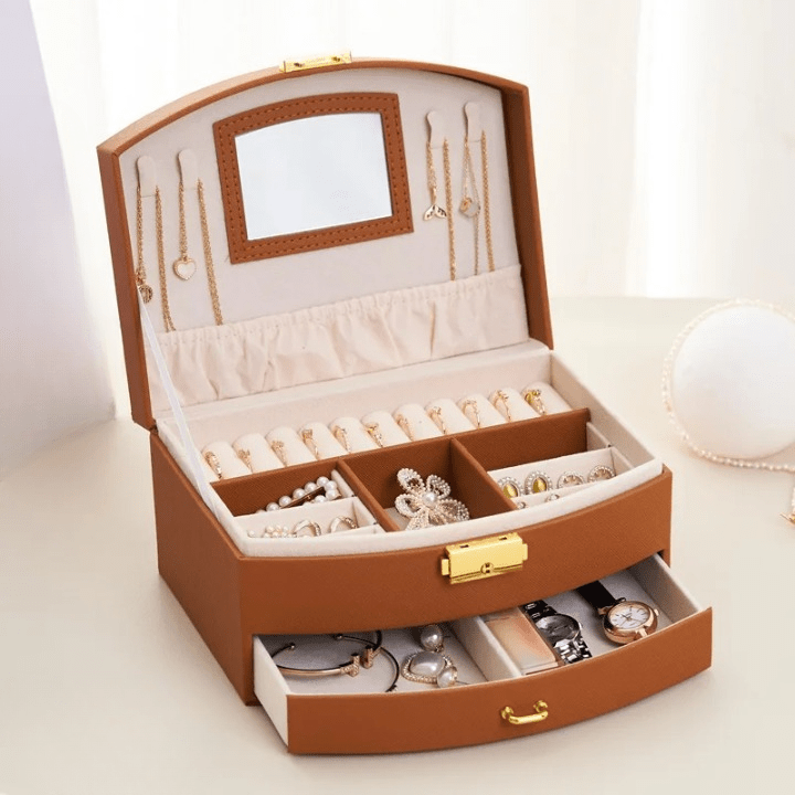 Boîte à Bijoux avec Miroir™ - Magazinett