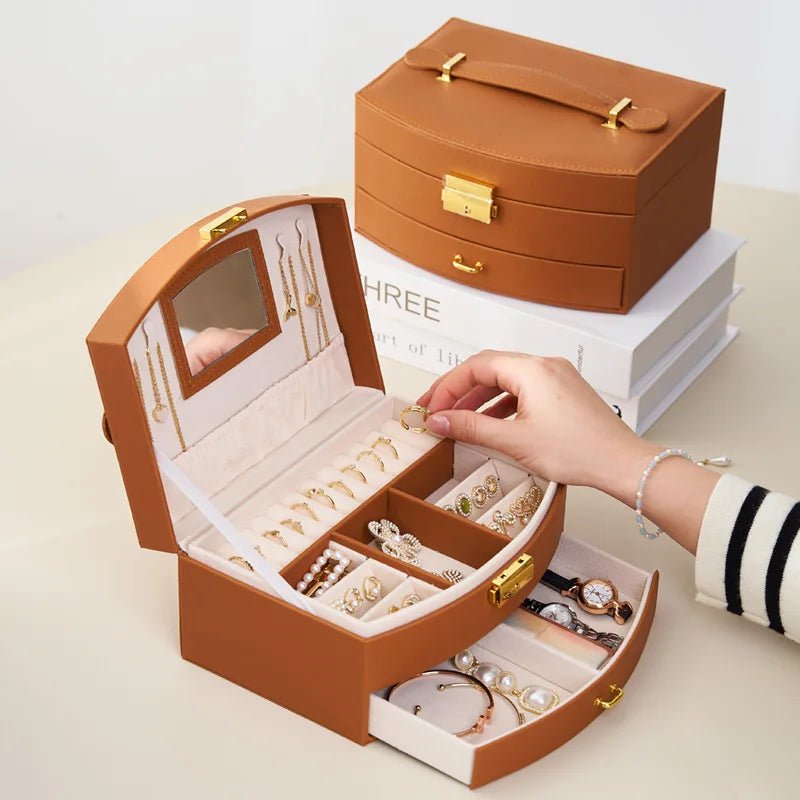 Boîte à Bijoux avec Miroir™ - Magazinett