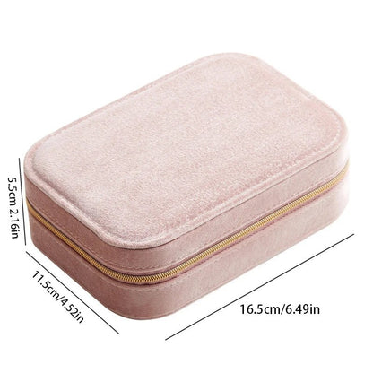 Boite à bijoux en velours Chic™ - Magazinett