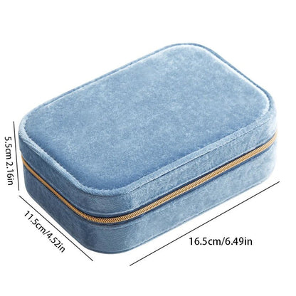 Boite à bijoux en velours Chic™ - Magazinett