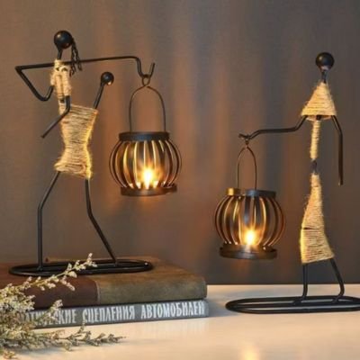 Bougeoir design | Élégance Dorée - Magazinett