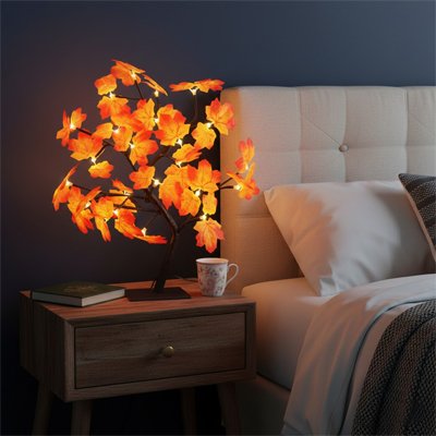 Designer bedside lamp
