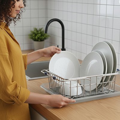 Egouttoir vaisselle | CompactPro - Magazinett