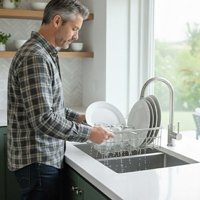 Egouttoir vaisselle | CompactPro - Magazinett