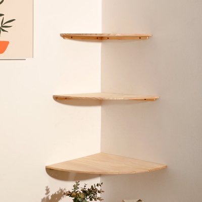 Etagère angle murale | Optimum - Magazinett