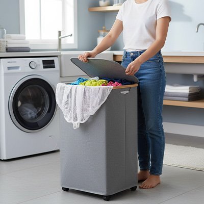 Panier linge pliable | Compact - Magazinett
