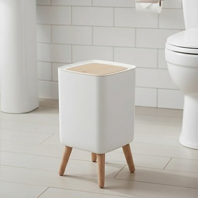 Poubelle salle de bain | Élégance Compacte - Magazinett
