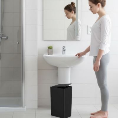 Poubelle salle de bain | Élégance Compacte - Magazinett