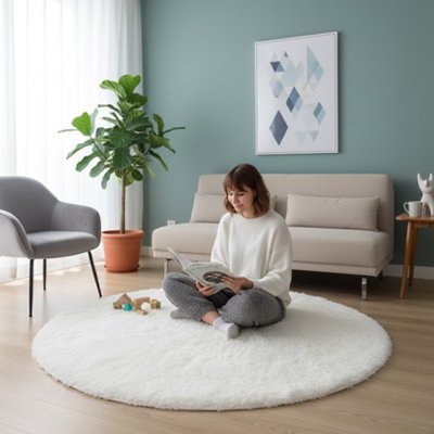 Tapis rond salon | Design Premium - Magazinett