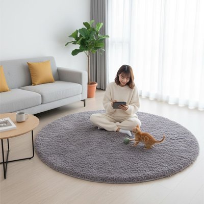 Tapis rond salon | Design Premium - Magazinett
